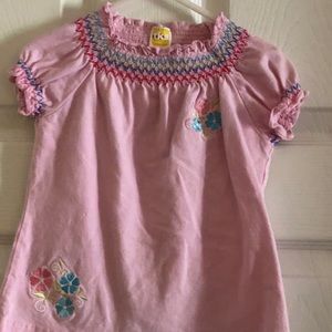 Pre-owned pink flower top